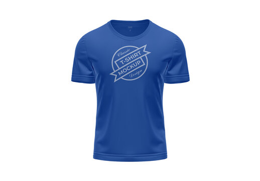 T-Shirt Mockup Crew Neck - Front View