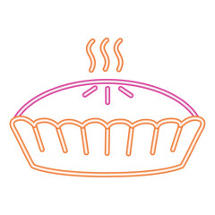 neon party birthday cake fresh