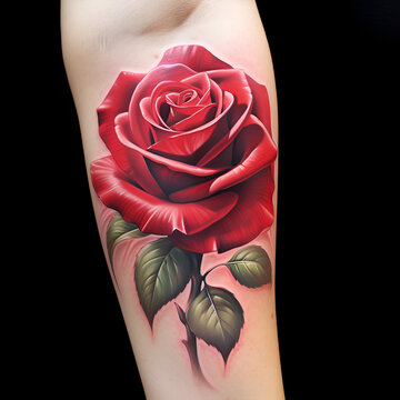 Unique Rose Tattoo Drafts – IMAGELLA