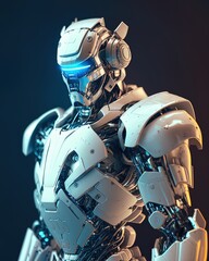 robot future modern Ai generate