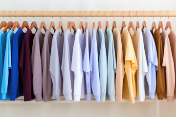 Modern Wardrobe with Immaculate Shirt Selection