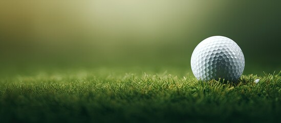 Screen golf with a ball