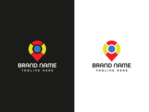 location letter business logo design