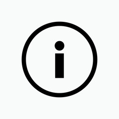 Info Sign. Information Center Icon. Help Desk Symbol - Vector.