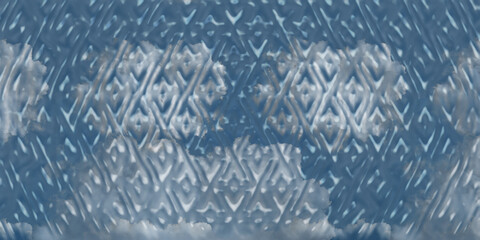  CloudySeamless geometric pattern background with  CloudyStyle Effect