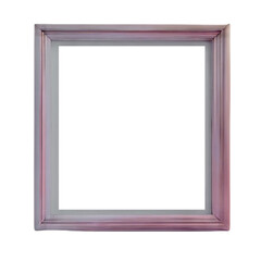 realistic wooden frame for photo, generative ai, pale pink frame for design