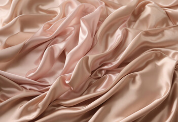 pink silk fabric background, texture pattern satin, a template for designer, using Generative ai