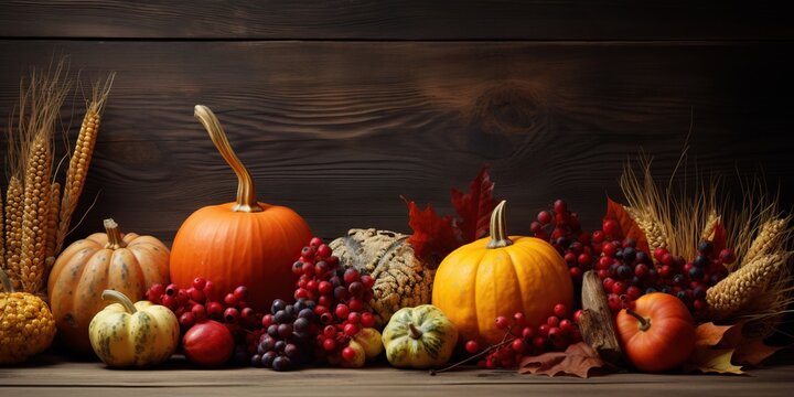 Autumn background ideal for thanksgiving backdrops
