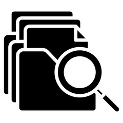 Portfolio Analysis icon often used in design, websites, or applications, banner, flyer to convey specific concepts related to Assessment, educational, evaluative, and analytical purposes.