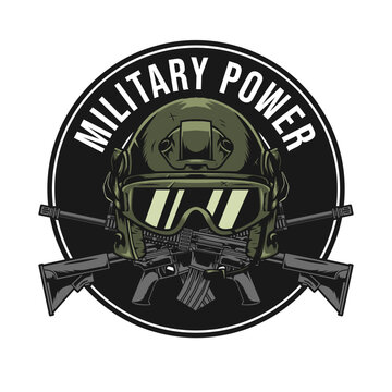 military logo template