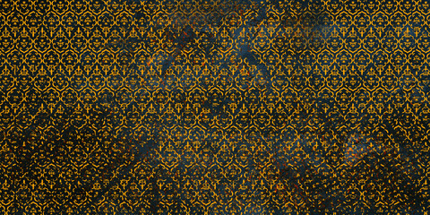  Grunge  Seamless geometric pattern background with  Grunge  Style Effect