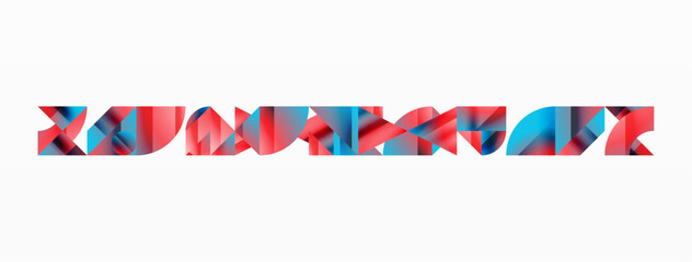 Obraz premium Triangle and circle minimalist composition. Simple elegance meets geometric harmony in captivating visual design for wallpaper, banner, background, landing page, wall art, invitation, prints, posters