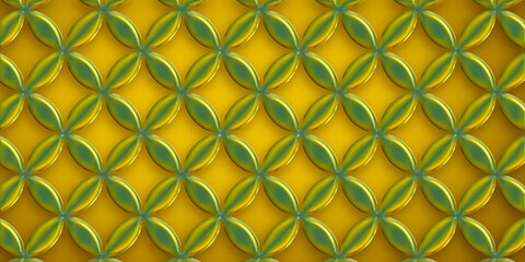 Fototapeta premium OilSeamless geometric pattern background with OilStyle Effect