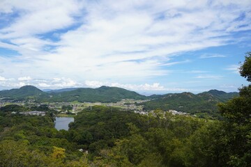 三石山からの風景【香川県さぬき市】みろく自然公園8