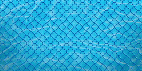 Fototapeta premium Donuts style effect Seamless geometric pattern background with Card Board Style Effect 