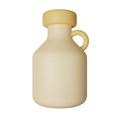 Syrup 3D Illustration