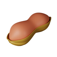 Nuts 3D Illustration