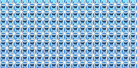  New 3D StyleSeamless geometric pattern background with  New 3D StyleStyle Effect