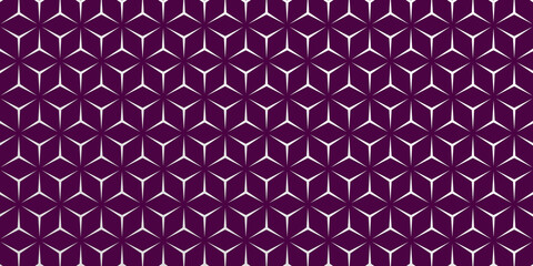 Stainless Steel Seamless geometric pattern background with Card Board Style Effect
