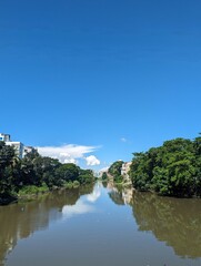 Lakeside view at Mymensingh, Bangladesh