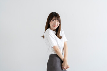 爽やかな女性