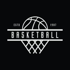 Basketball t-shirt and apparel design