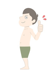 ダイエット　痩せる　男性