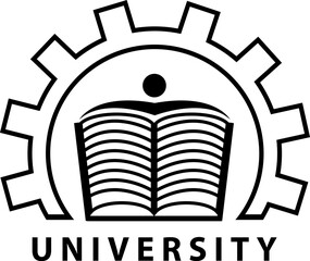 Heraldic symbols for university and college education design