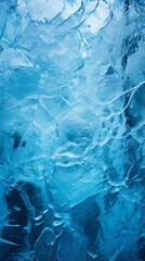 Obraz premium Ice and water in close up view