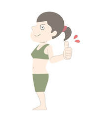 ダイエット　痩せる　女性