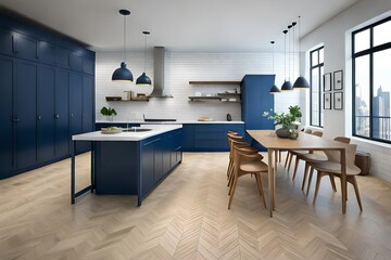 Obraz premium modern kitchen interior