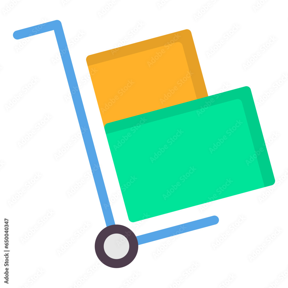 Poster Trolley  icon