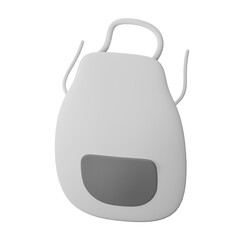 Apron 3D Icon Illustration