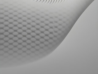 Free vector white  blue curve background ai generated