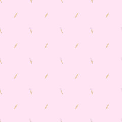 Seamless pattern of hand-drawn cherries on a pink background. cute pattern for printing on scrapbook fabrics and wrapping paper