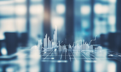Abstract business and finance backdrop