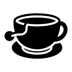 herbal tea Solid icon