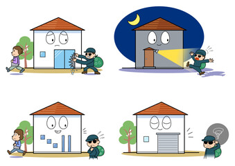 家の防犯対策セット