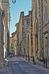 Arles, vicoli, strade e case provenzali - Provenza, Francia
