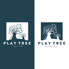 Tree Logo Plant Design Vector Illustrator Template