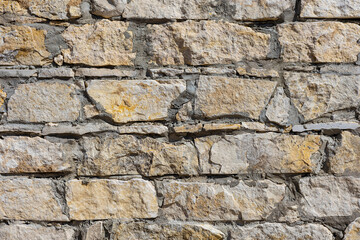 background in the form of natural stonework