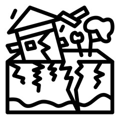 Earthquake icon