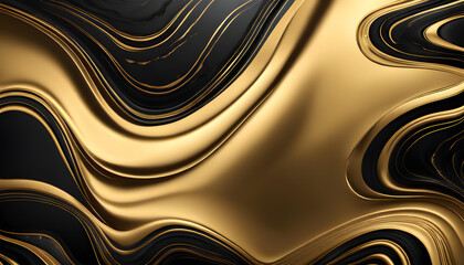 Golden and black marble texture design. Background material. Tile wall or floor texture.