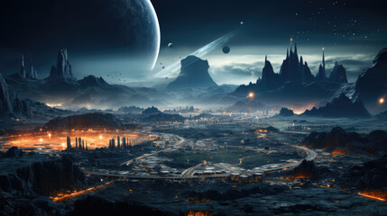 Exploring the Lunar Surface - The Moon’s Terrain Unveiled