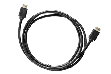 HDMI cable isolated