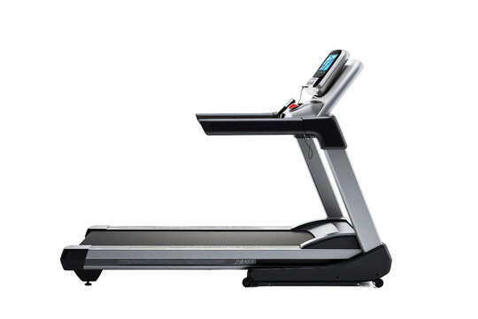 High-Quality Treadmill Image on transparent background - Generative AI