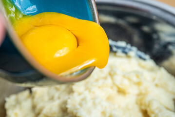 Eggs For Preparing Gnocchi alla Romana