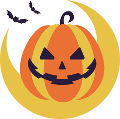 ジャックオーランタンのハロウィンアイコン