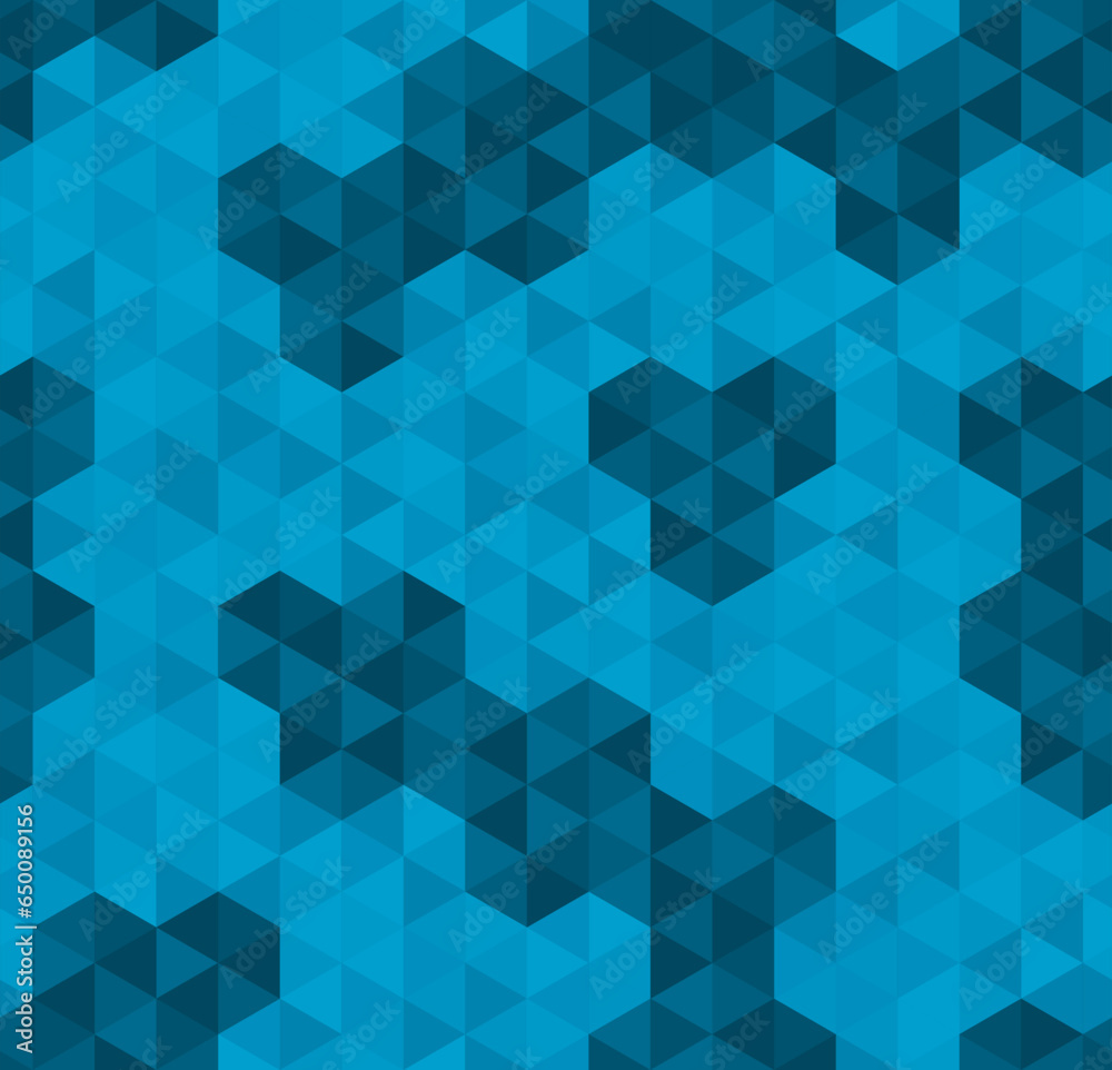 Canvas Prints vector trendy low poly seamless pattern. camouflage polygonal background