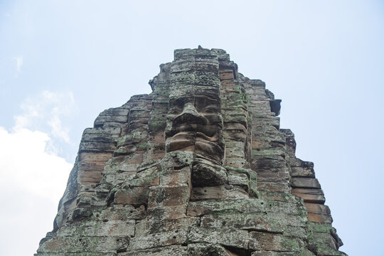 Khmer Smile of Bayon temple